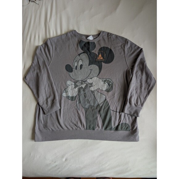Walt Disney World 50th Anniversary Mickey Mouse Pullover Sweatshirt Crewneck 4XL - Picture 1 of 6